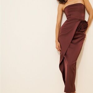 Ronny Kobo Pradova Strapless Dress